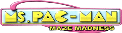 Ms. Pac-Man Maze Madness logo for Sega Dreamcast